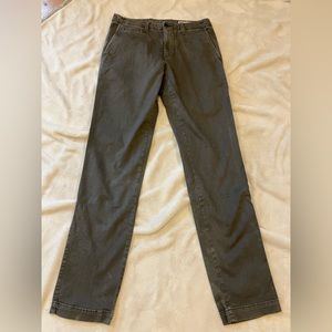 “Slim” Size 30|34 Men’s Grey Khakis. Almost seldom worn.